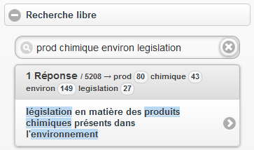 Application de recherche thésaurus - Thésaurus gemet - 5000 termes de l’environnement en 33 langues